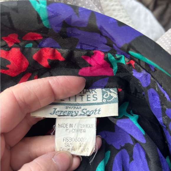 🌸Vintage blouse, size 10, Braemar Petites - Picture 5 of 5